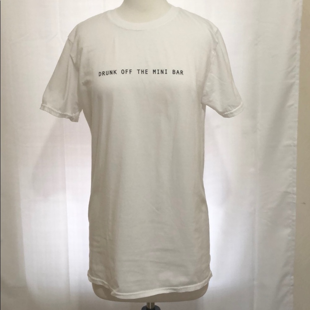Drunk off the mini bar tee